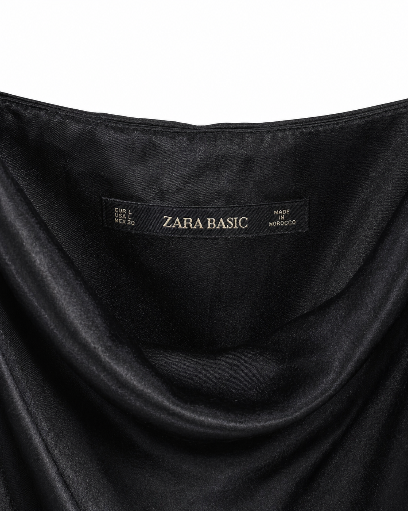 Zara Basic label — EUR L / USA L